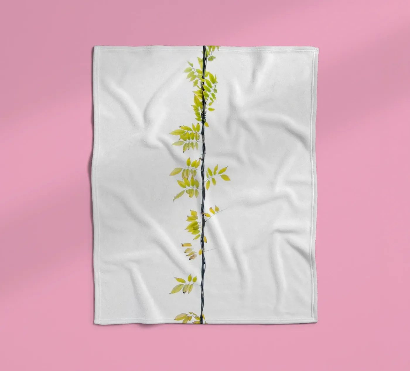 Creeper fleece blanket by Teresa André