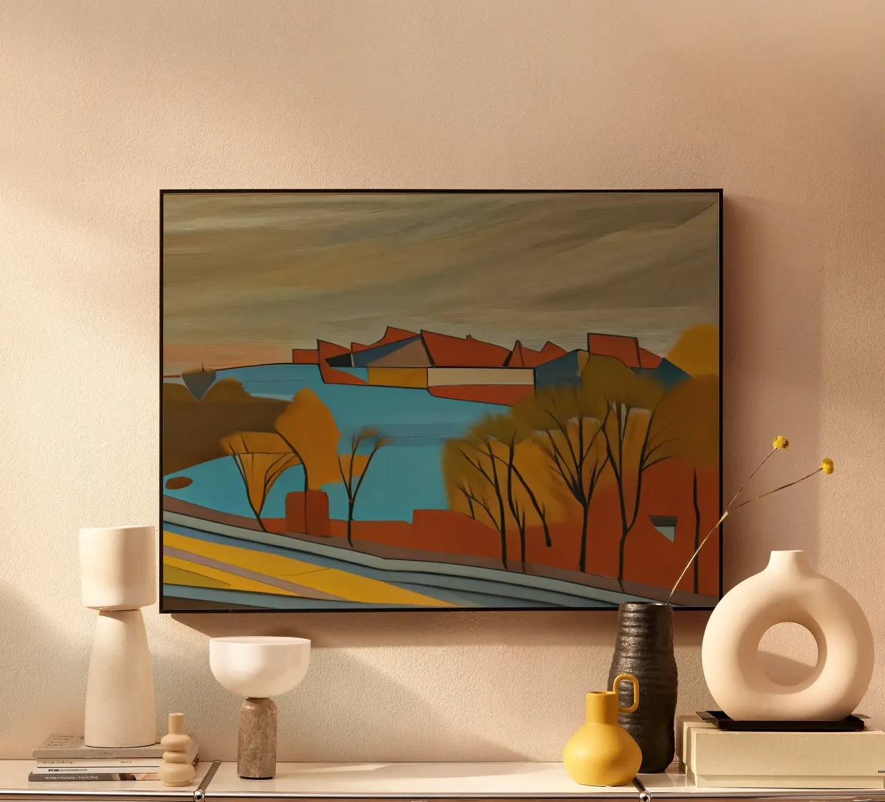 Excursion_landscape_1 plexiglass da Abstract Art by LK