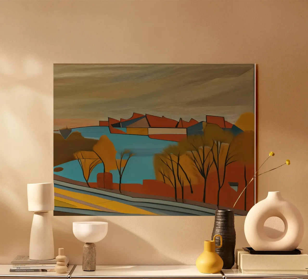 Excursion_landscape_1 plexiglass da Abstract Art by LK