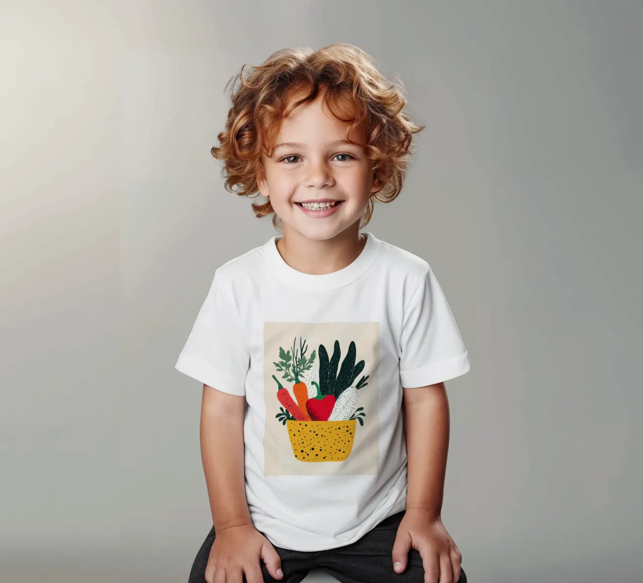 Sapori dall'orto t-shirt bambini da Pop and Fruits - Affiches & posters