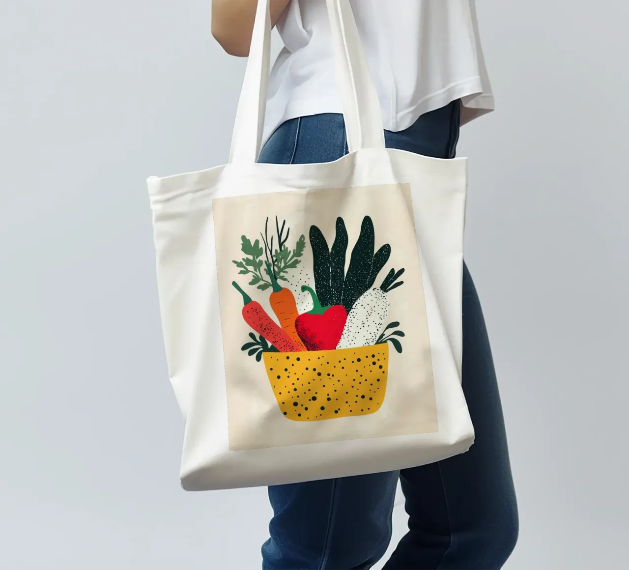 Sapori dall'orto borsa in juta da Pop and Fruits - Affiches & posters