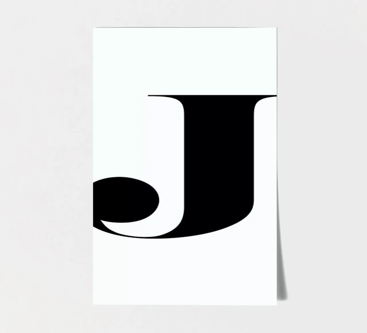 J sticker sheet by Mottos by Sinan Saydik
