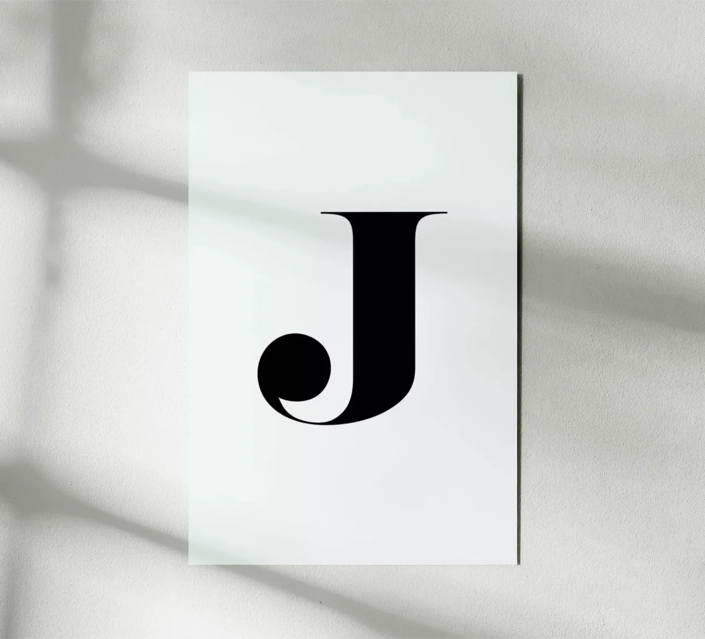 J forex-plaat van Mottos by Sinan Saydik