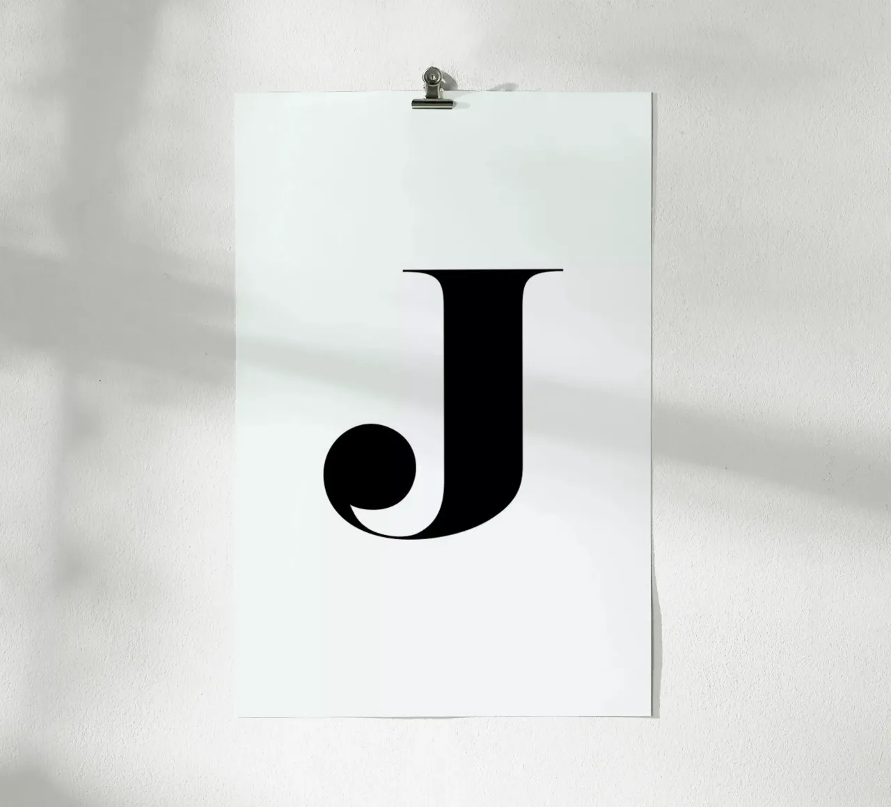 J poster da Mottos by Sinan Saydik