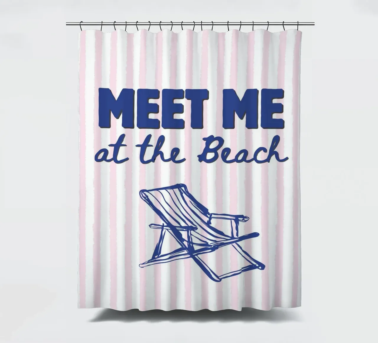 Meet me at the beach tenda da doccia da IamHomeStudio