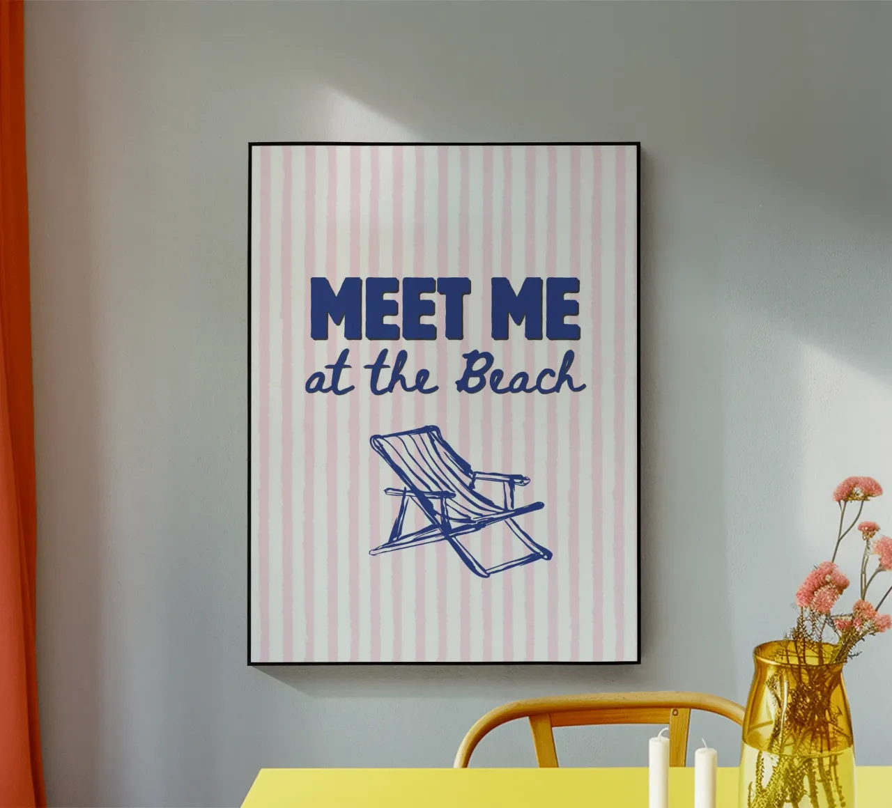 Meet me at the beach metacrilato de IamHomeStudio