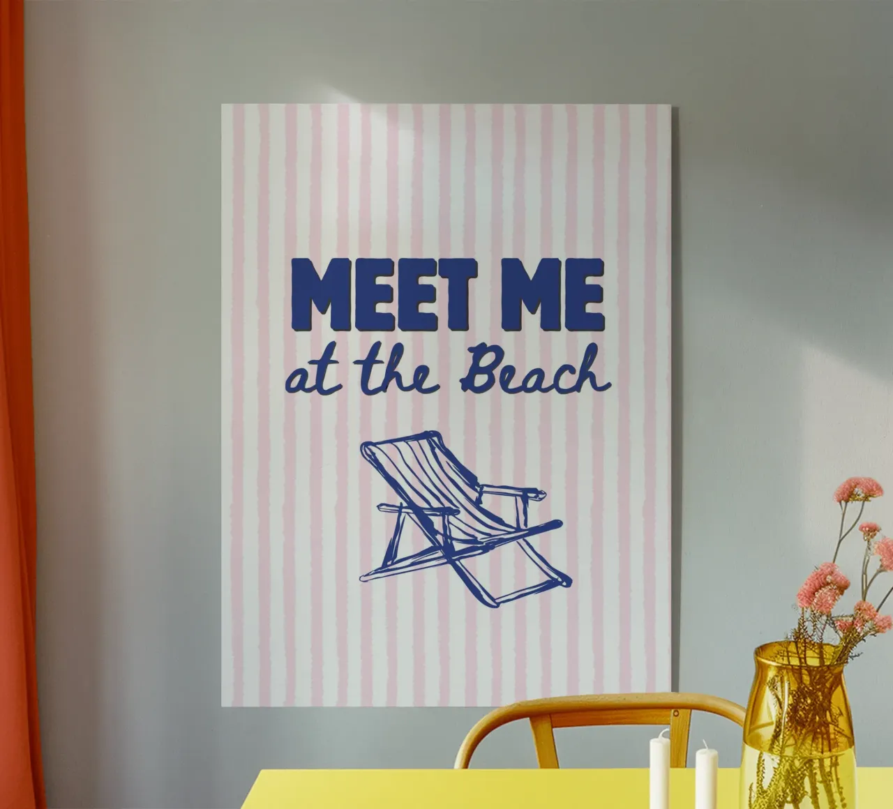 Meet me at the beach metacrilato de IamHomeStudio