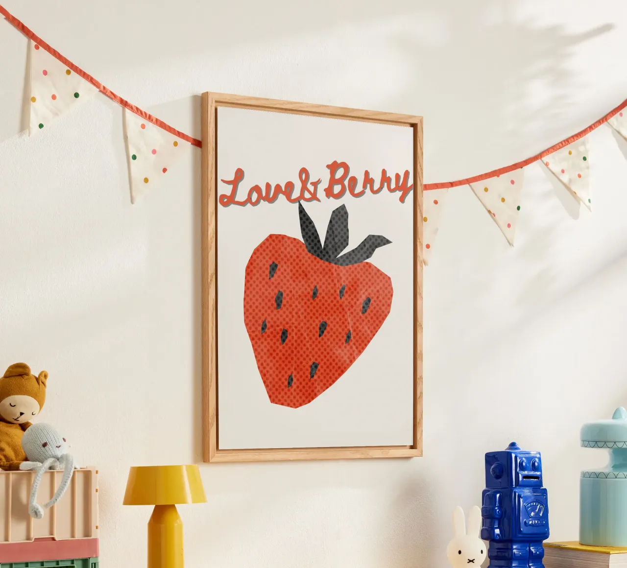 Fragola plexiglass da IamHomeStudio