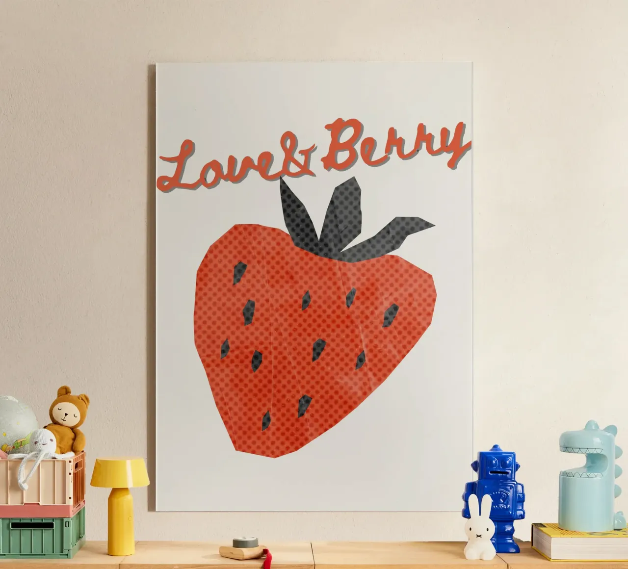 Fragola plexiglass da IamHomeStudio