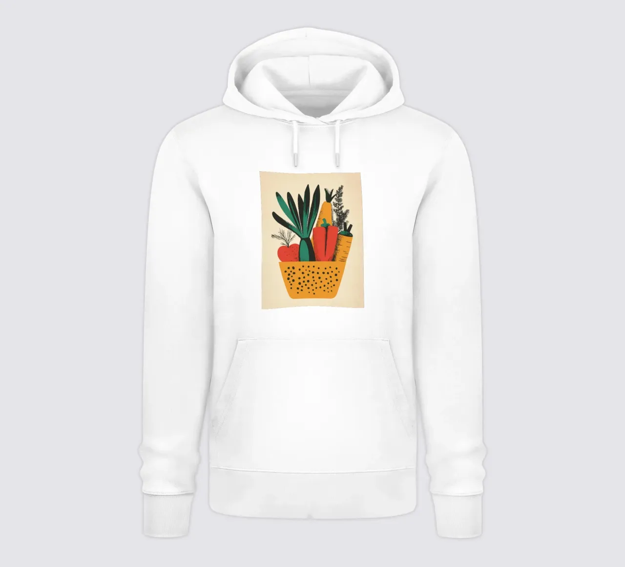 Tavolozza di piante felpa con cappuccio da Pop and Fruits - Affiches & posters