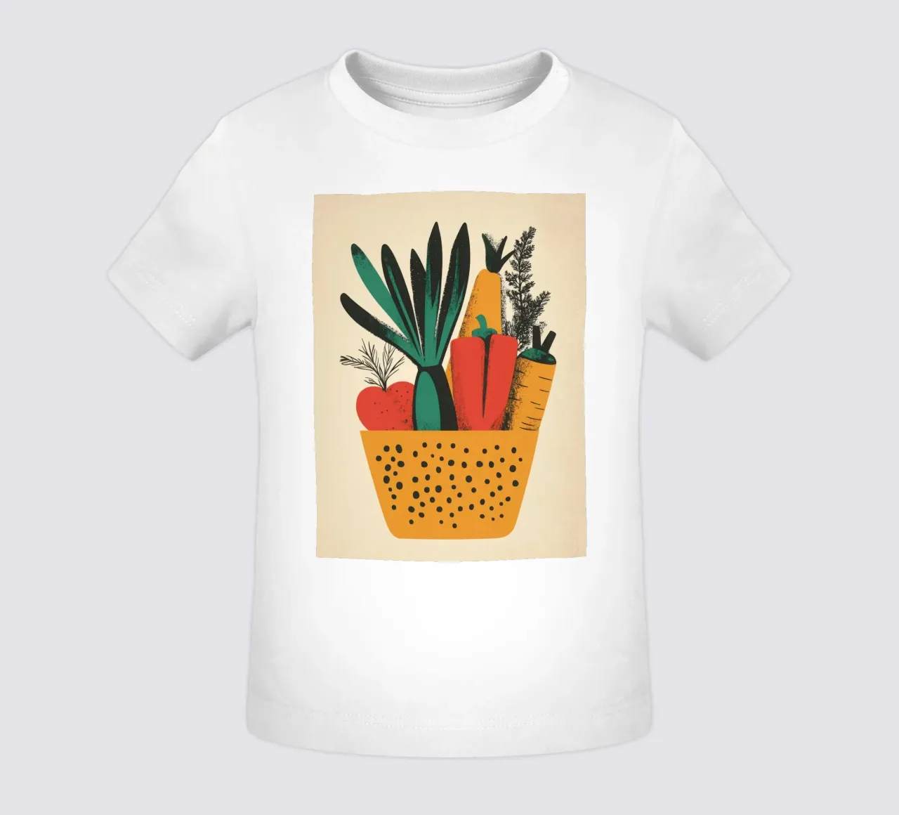 Tavolozza di piante maglietta neonato da Pop and Fruits - Affiches & posters