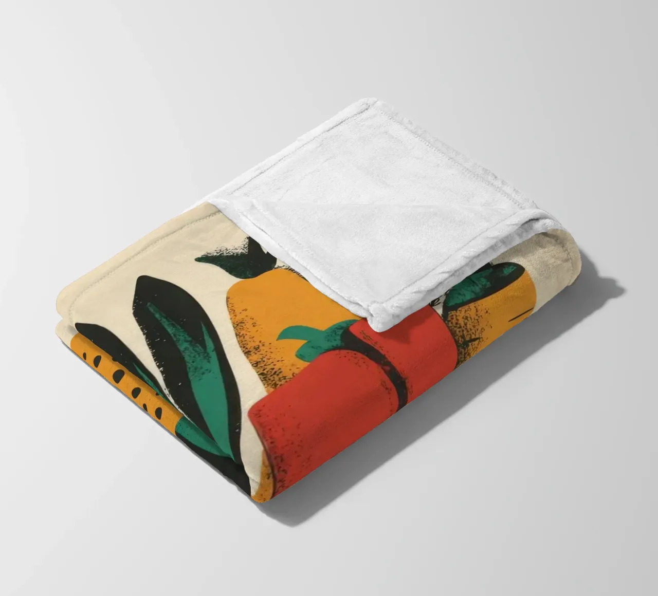 Tavolozza di piante coperta in pile da Pop and Fruits - Affiches & posters