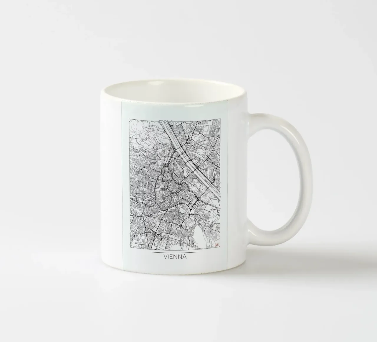 Vienna Minimal tazza in ceramica da Hubert Roguski