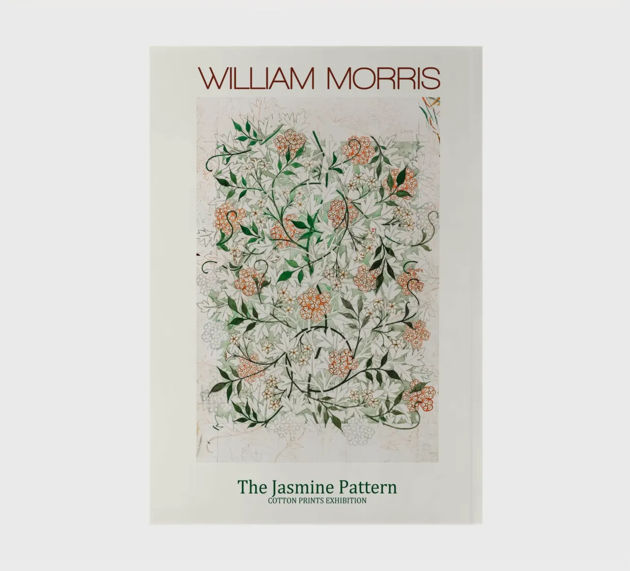 William Morris "Jasmine Pattern" - Artful designs for your home notebook by Little Art Histories