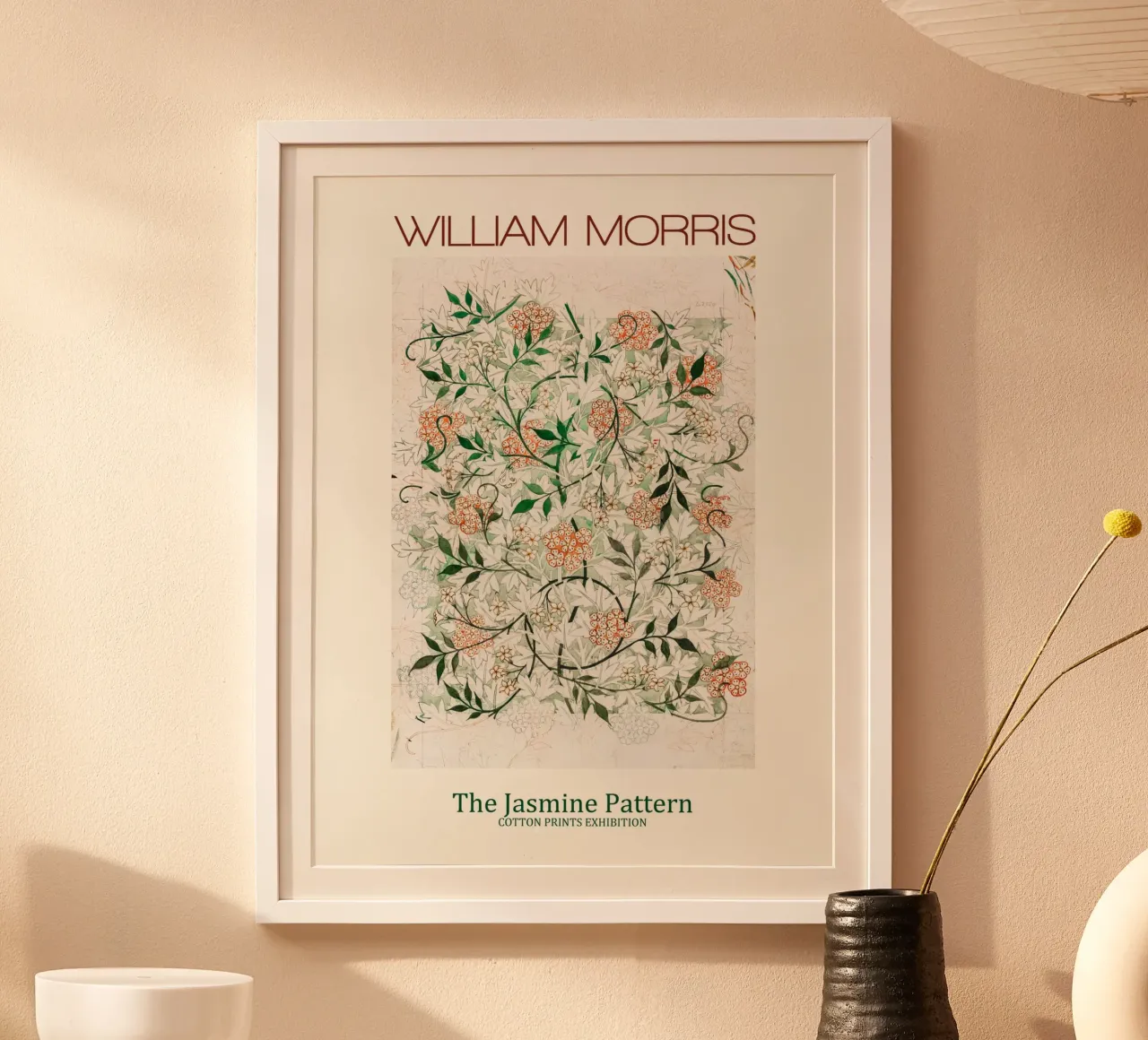 William Morris "Jasmine Pattern" - Artful designs for your home hahnemühle by Little Art Histories