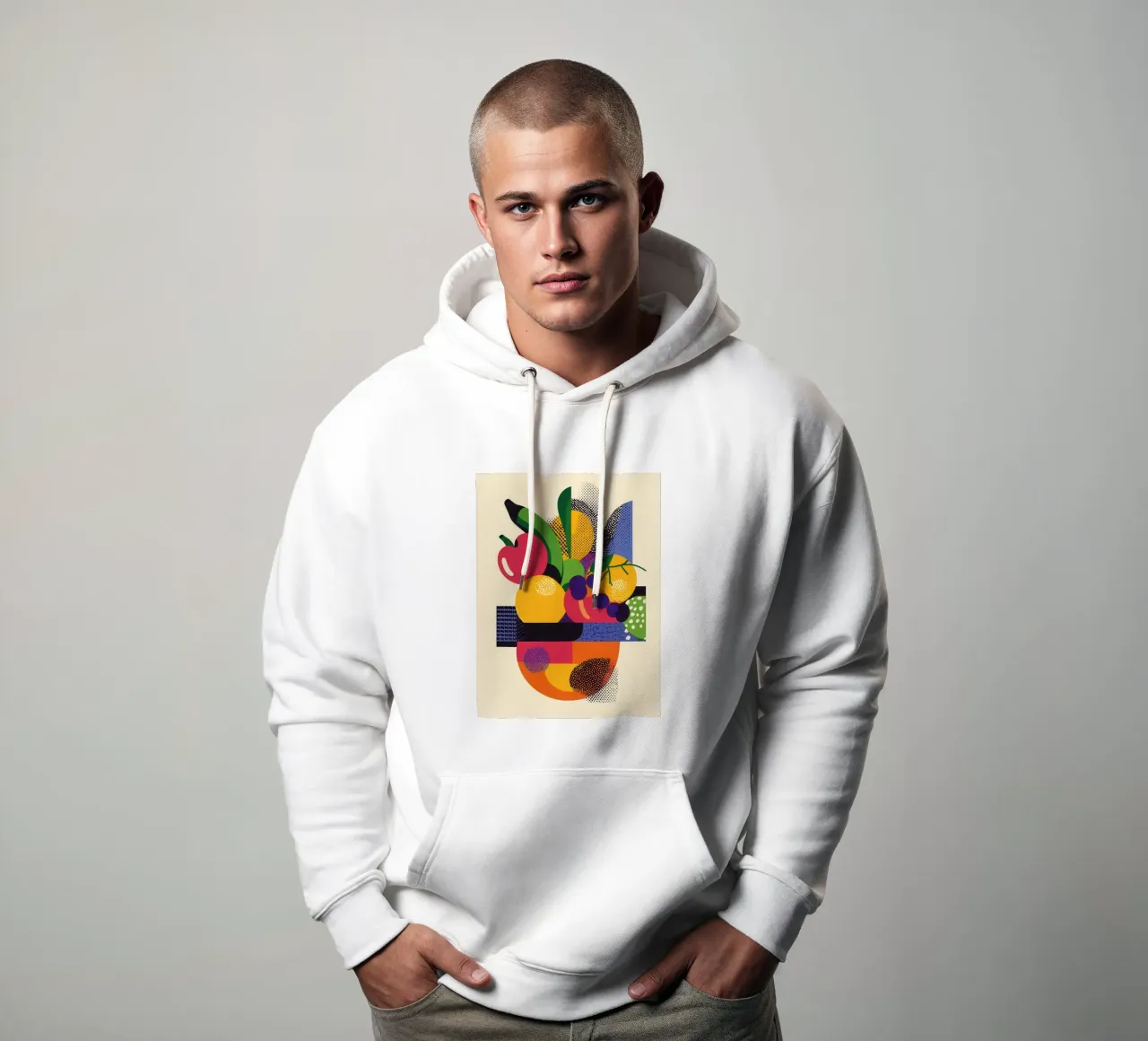 Fruit Explosion - A Bouquet of Colours hoodie by Pop and Fruits - Affiches & posters