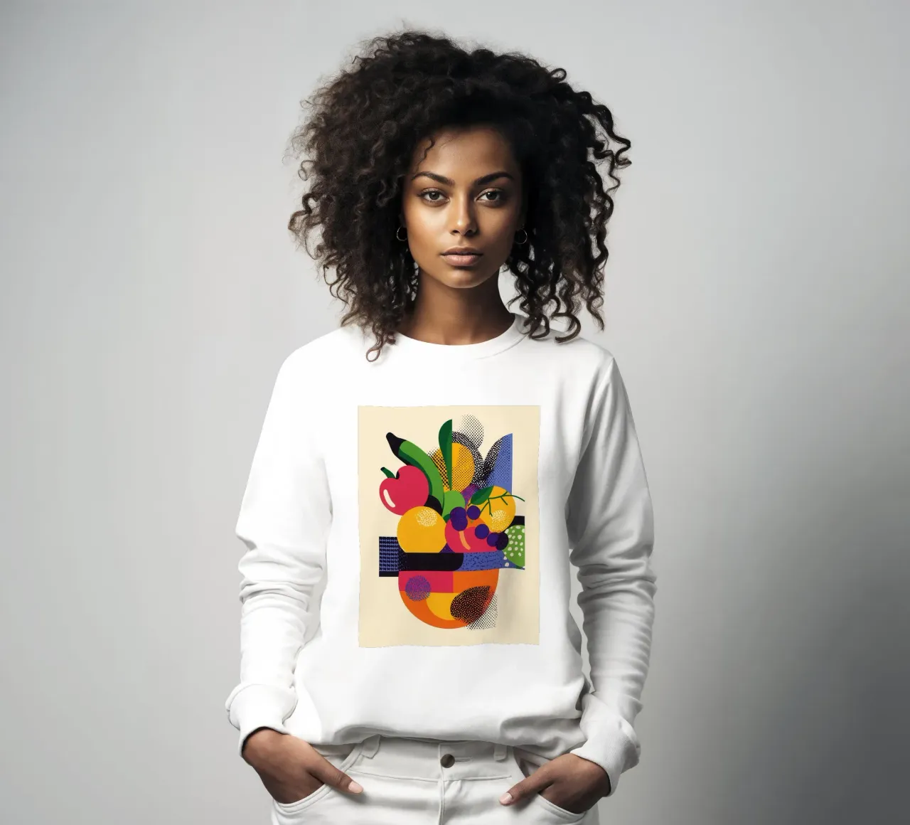 Esplosione di frutta - Un bouquet di colori felpa da Pop and Fruits - Affiches & posters