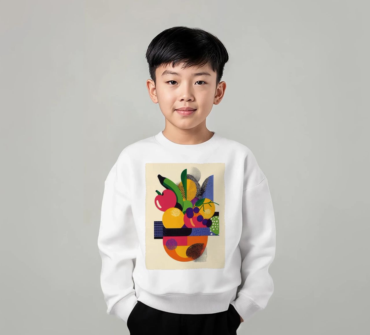 Esplosione di frutta - Un bouquet di colori felpa bambino da Pop and Fruits - Affiches & posters