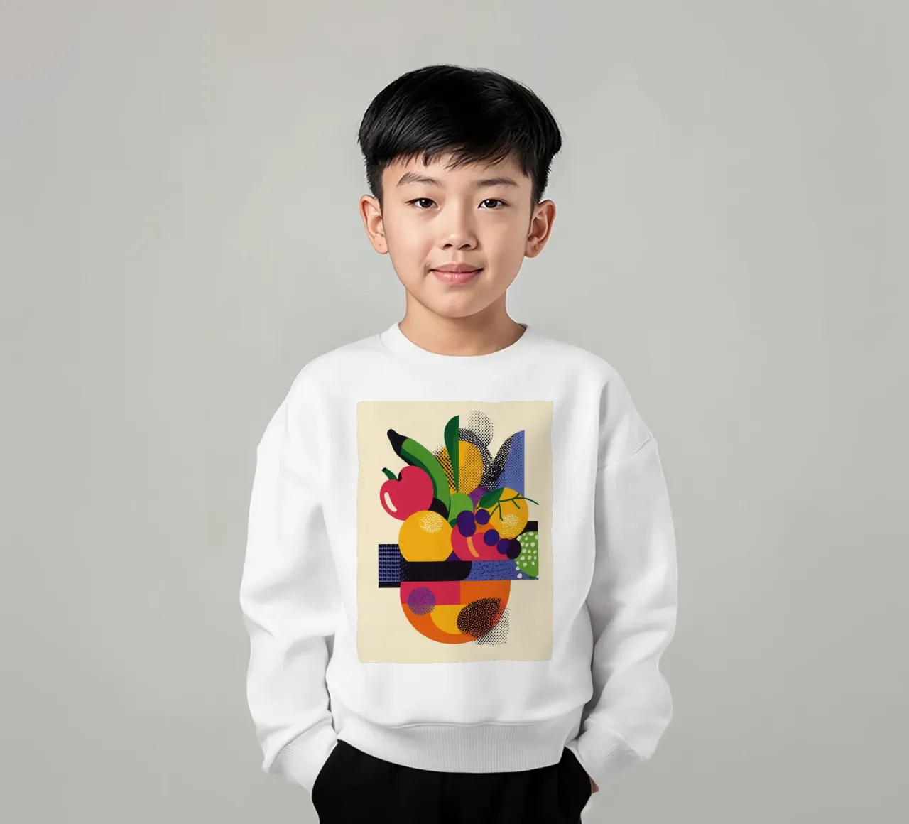 Esplosione di frutta - Un bouquet di colori felpa bambino da Pop and Fruits - Affiches & posters
