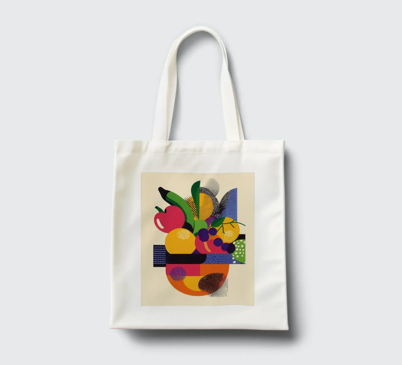 Esplosione di frutta - Un bouquet di colori borsa in juta da Pop and Fruits - Affiches & posters