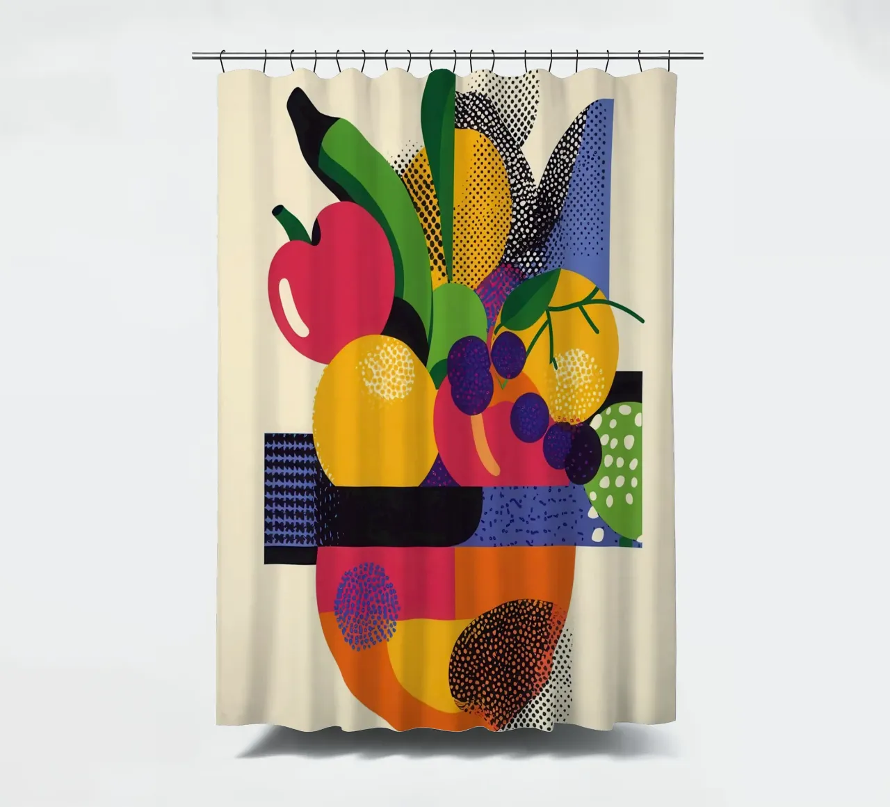 Esplosione di frutta - Un bouquet di colori tenda da doccia da Pop and Fruits - Affiches & posters