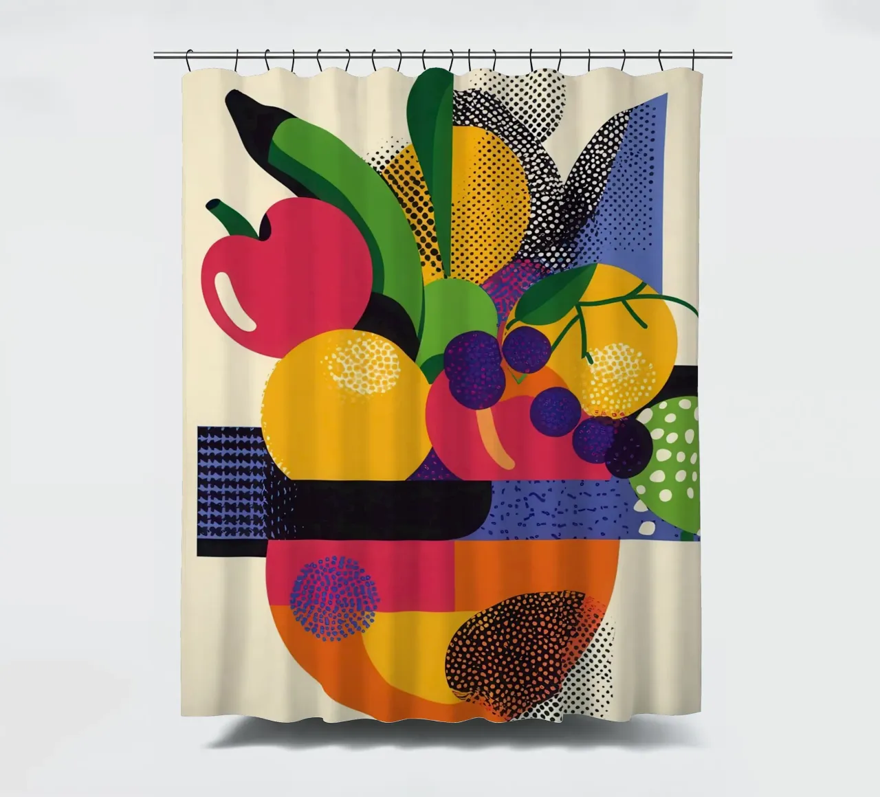 Esplosione di frutta - Un bouquet di colori tenda da doccia da Pop and Fruits - Affiches & posters
