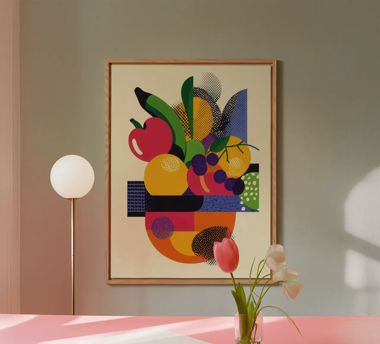 Esplosione di frutta - Un bouquet di colori alluminio dibond da Pop and Fruits - Affiches & posters