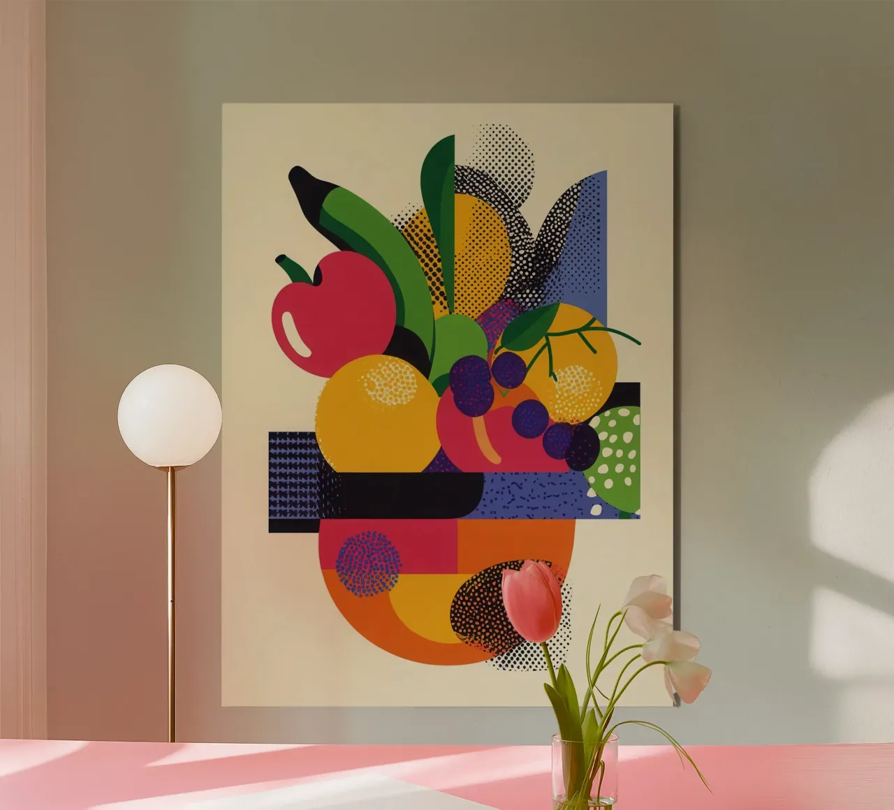 Esplosione di frutta - Un bouquet di colori alluminio dibond da Pop and Fruits - Affiches & posters