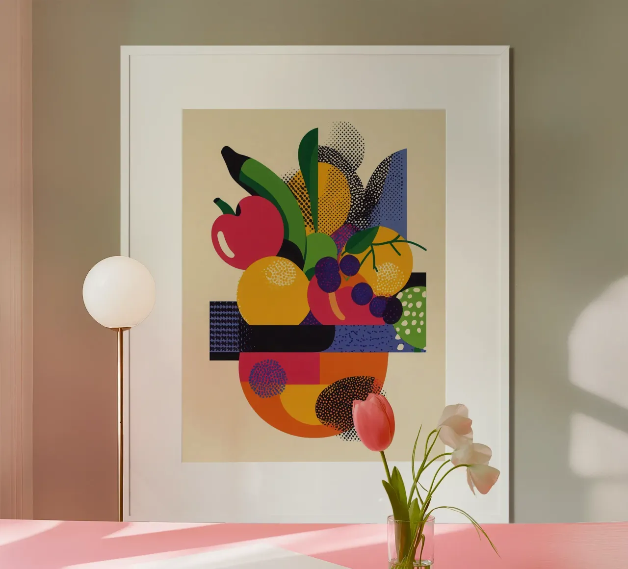 Esplosione di frutta - Un bouquet di colori carta hahnemühle da Pop and Fruits - Affiches & posters