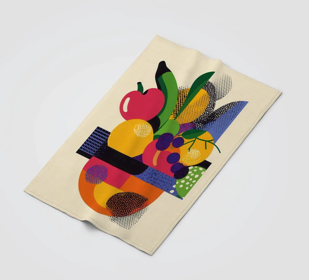 Esplosione di frutta - Un bouquet di colori coperta in pile da Pop and Fruits - Affiches & posters