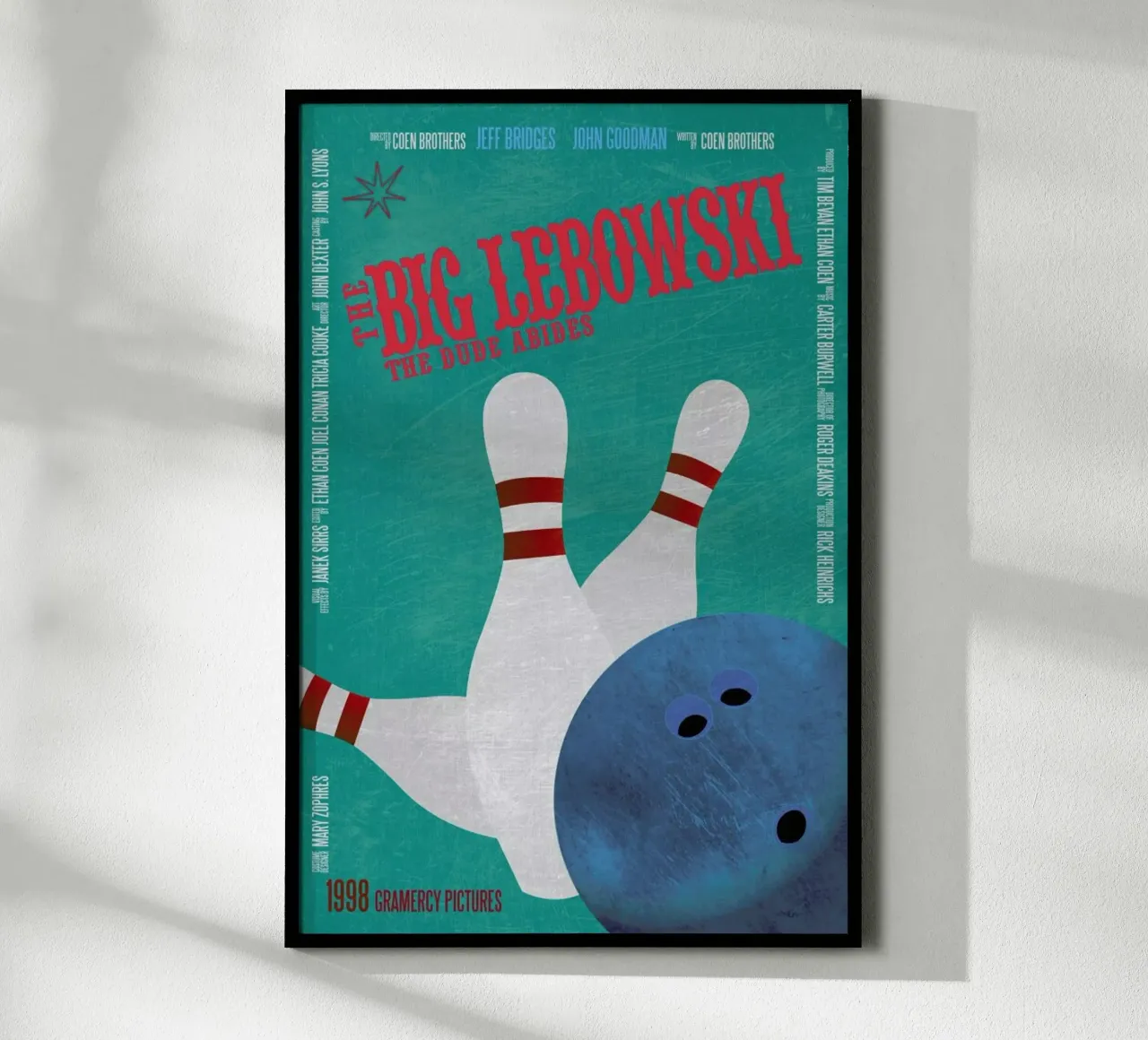 The dude abides poster da Aycan Elijah Yilmaz