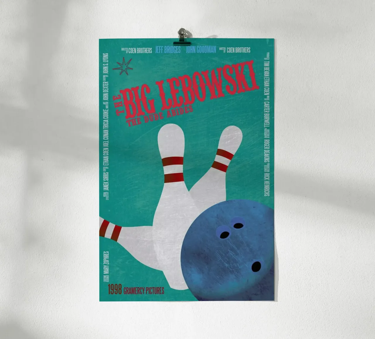 The dude abides poster da Aycan Elijah Yilmaz