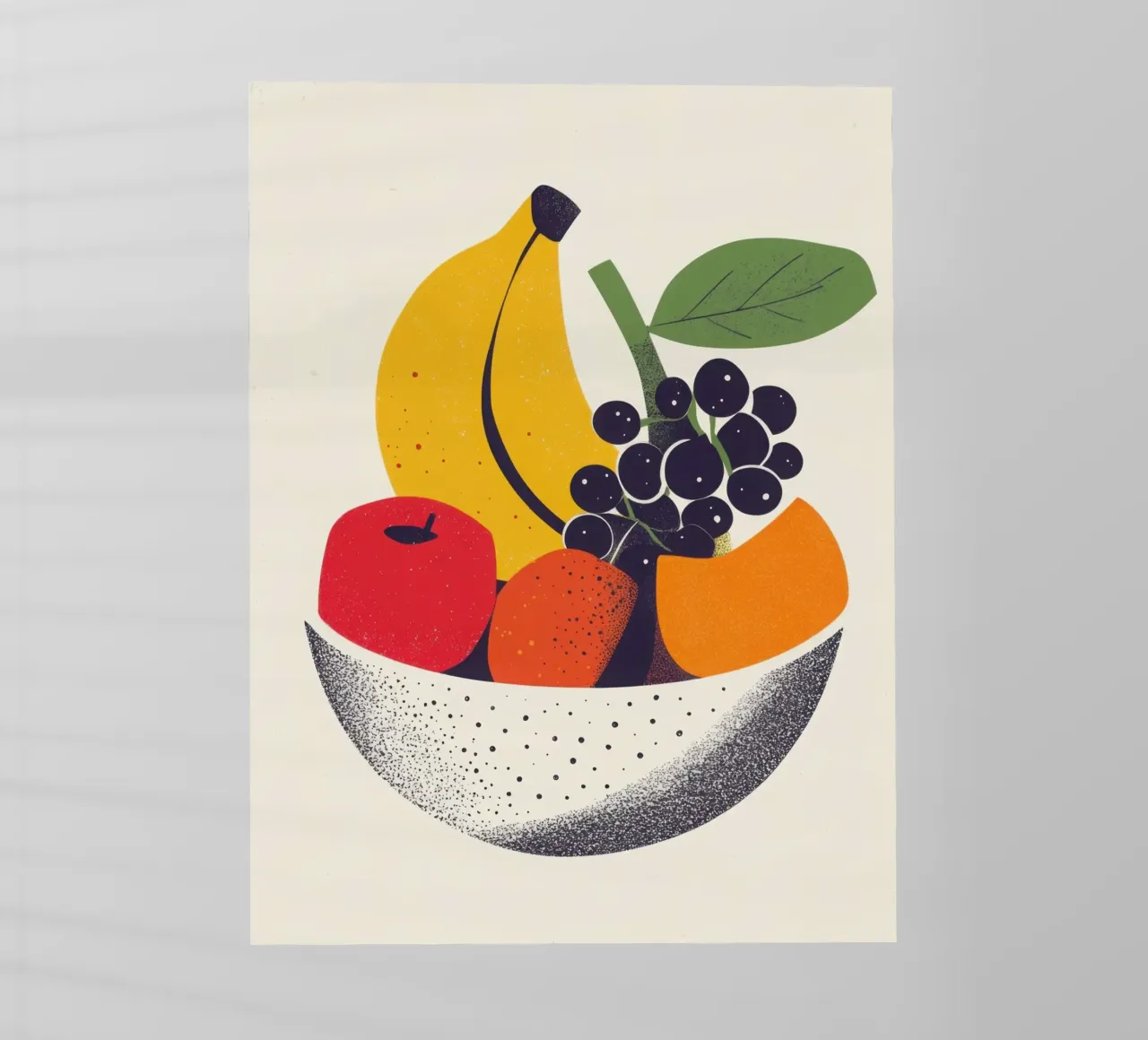 Fruits en Douceur - Una natura morta moderna pellicola backlit da Pop and Fruits - Affiches & posters
