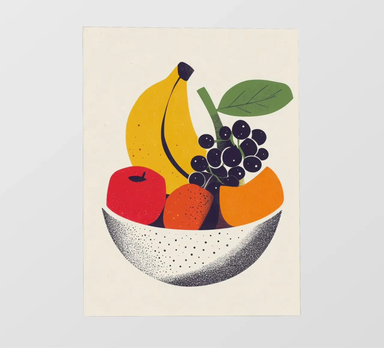Fruits en Douceur - Una natura morta moderna pellicola backlit da Pop and Fruits - Affiches & posters