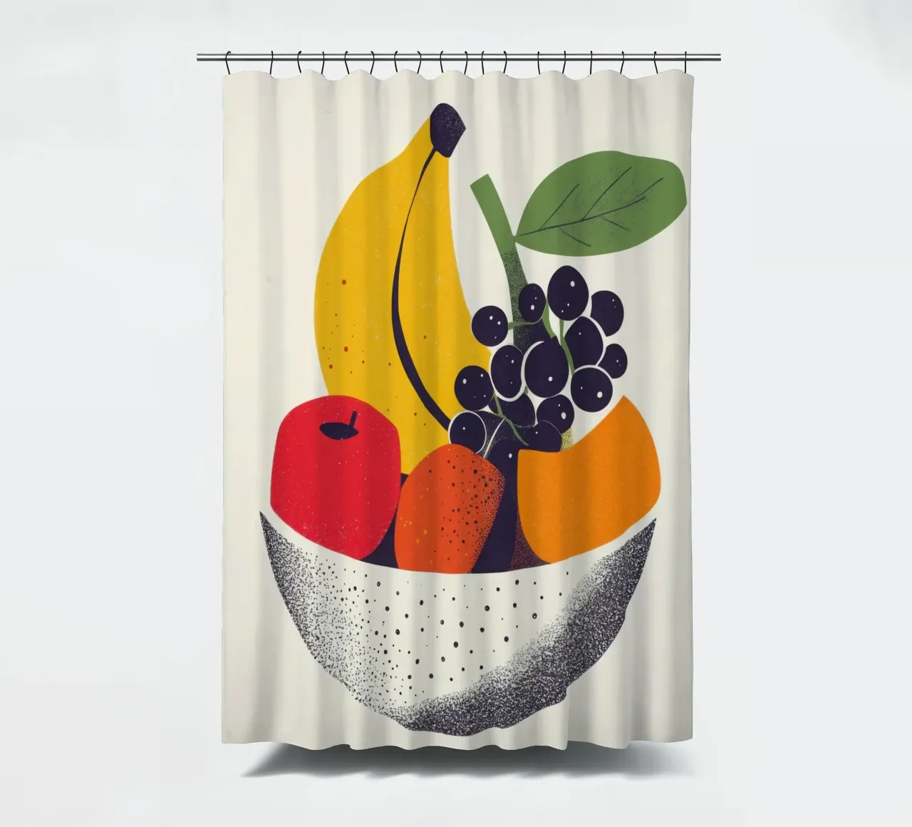 Fruits en Douceur - Una natura morta moderna tenda da doccia da Pop and Fruits - Affiches & posters