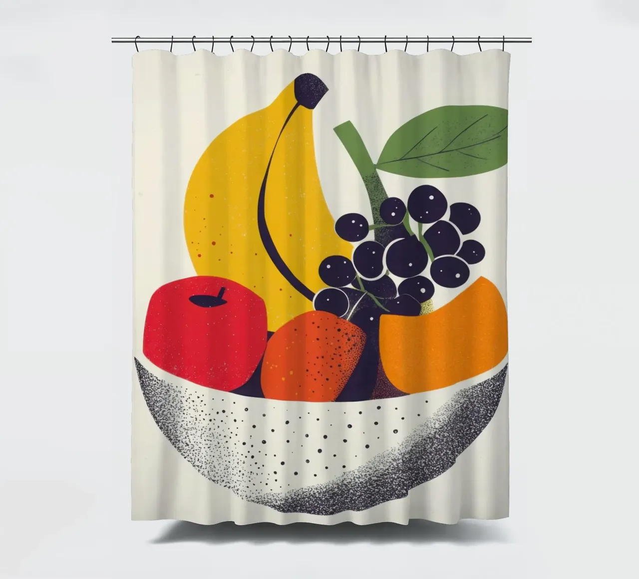 Fruits en Douceur - Una natura morta moderna tenda da doccia da Pop and Fruits - Affiches & posters