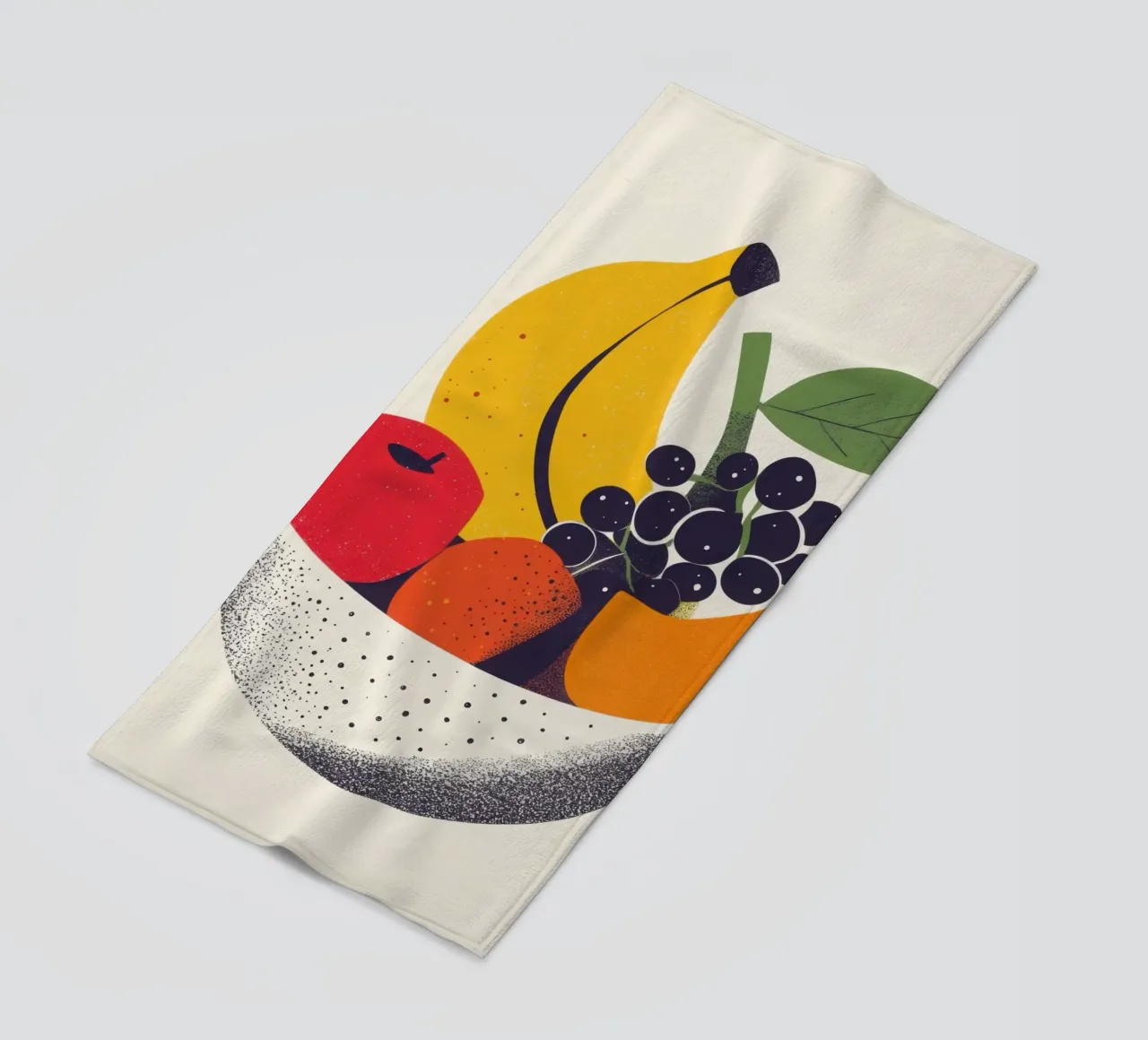 Fruits en Douceur - Una natura morta moderna telo mare da Pop and Fruits - Affiches & posters