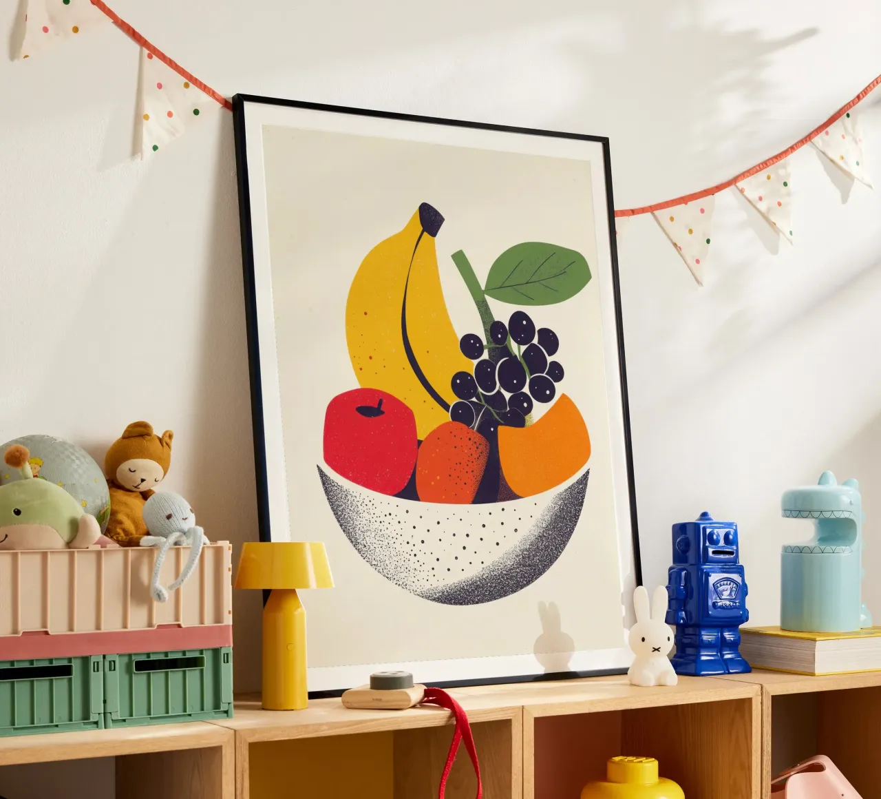 Fruits en Douceur - A Modern Still Life poster by Pop and Fruits - Affiches & posters