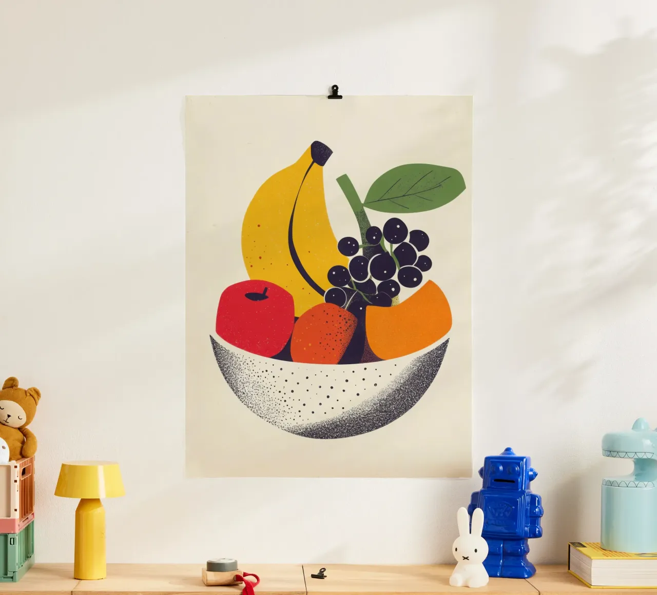 Fruits en Douceur - A Modern Still Life poster by Pop and Fruits - Affiches & posters