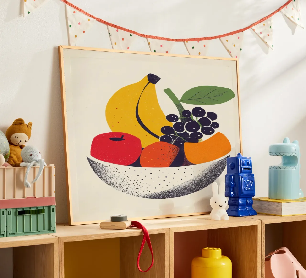 Fruits en Douceur - A Modern Still Life poster by Pop and Fruits - Affiches & posters