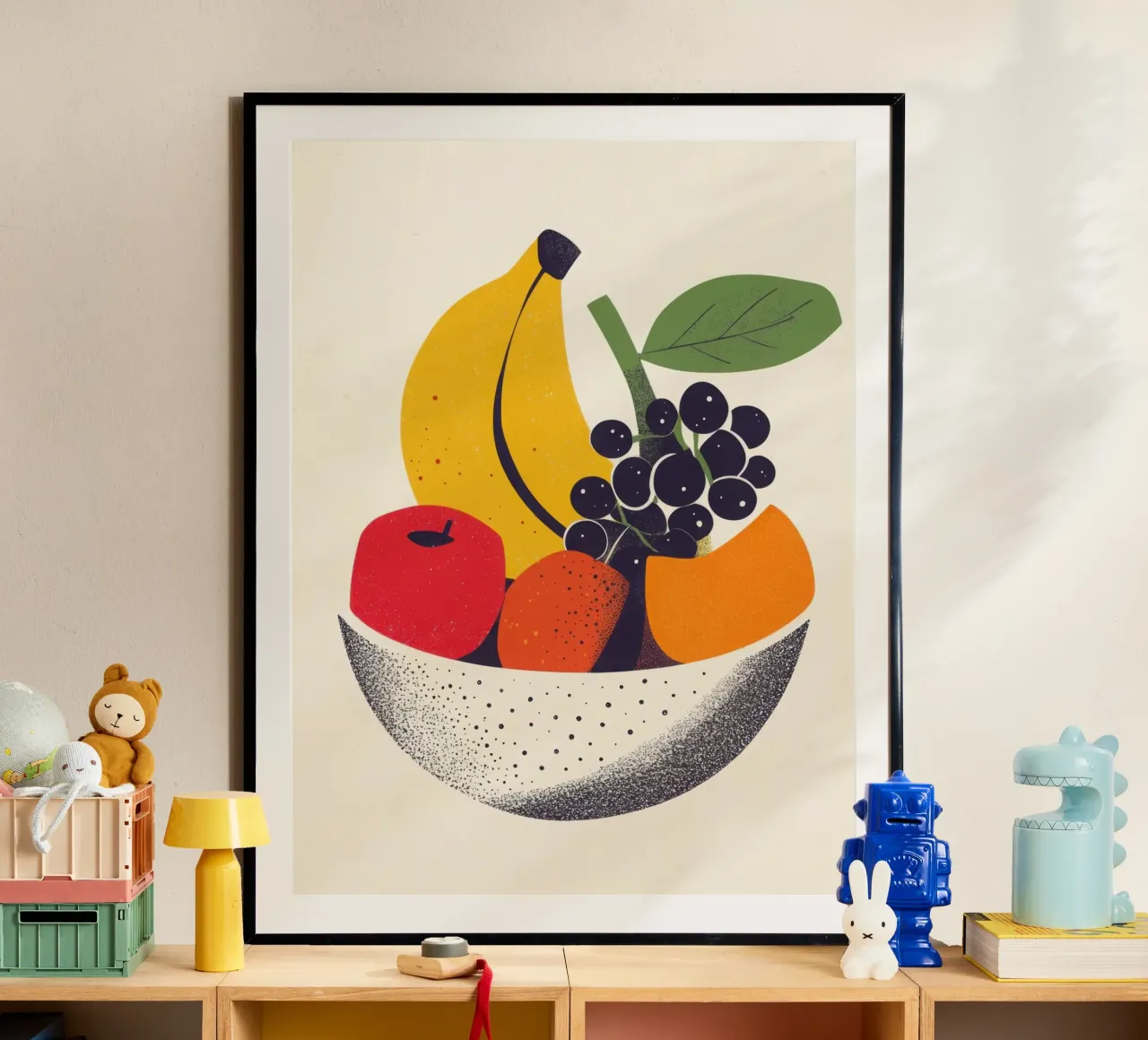 Fruits en Douceur - A Modern Still Life poster by Pop and Fruits - Affiches & posters