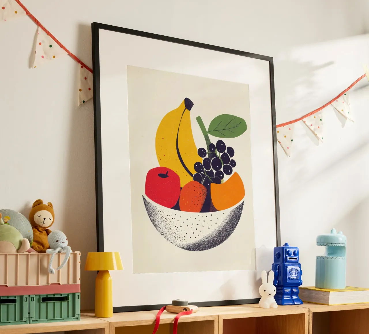 Fruits en Douceur - Una natura morta moderna carta hahnemühle da Pop and Fruits - Affiches & posters
