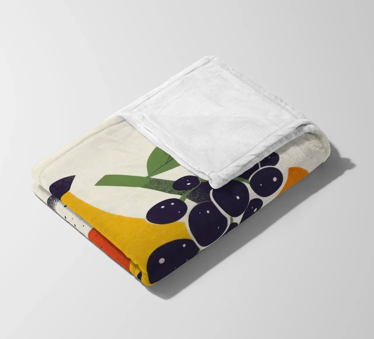 Fruits en Douceur - Una natura morta moderna coperta in pile da Pop and Fruits - Affiches & posters