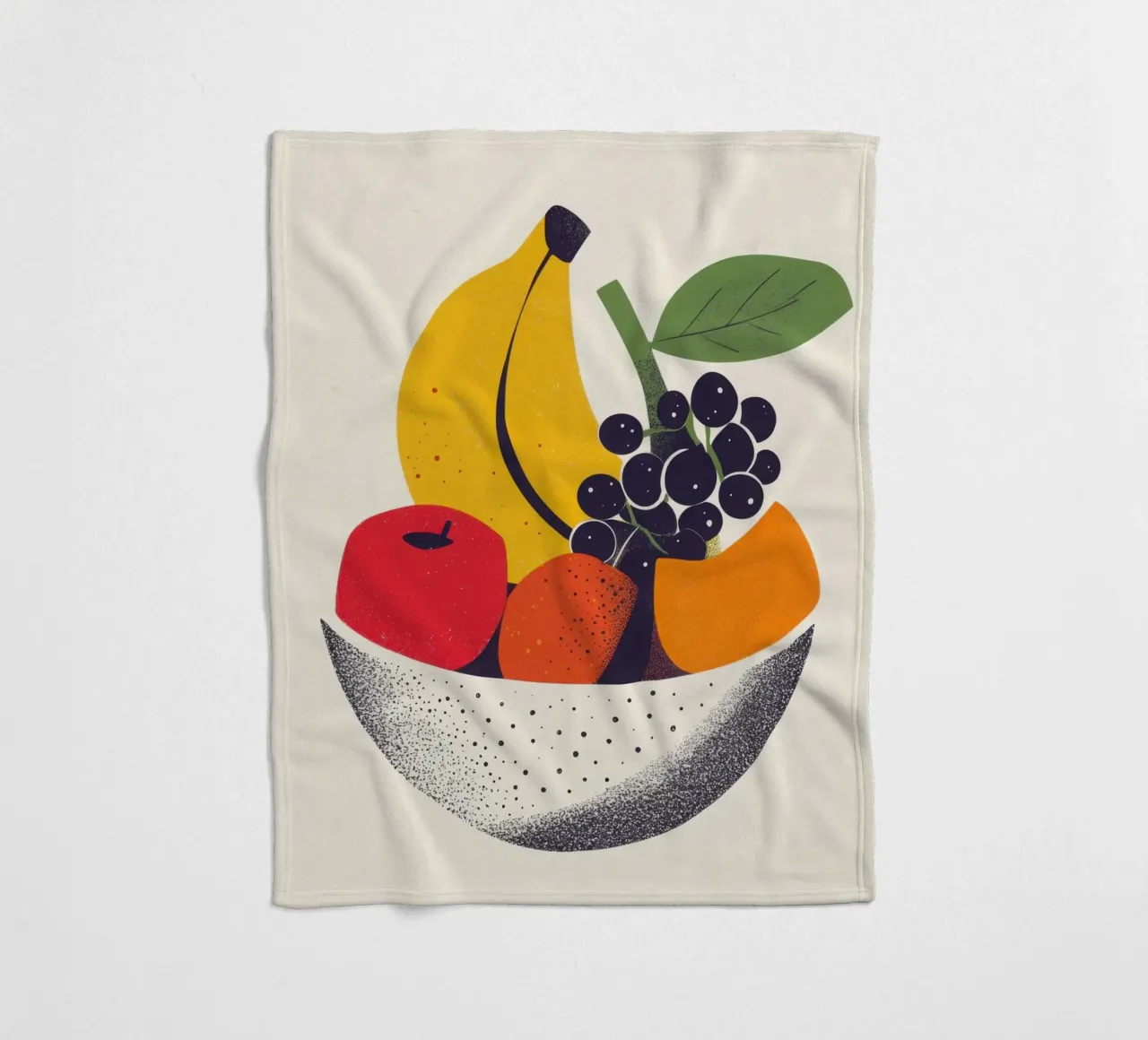 Fruits en Douceur - Una natura morta moderna coperta in pile da Pop and Fruits - Affiches & posters