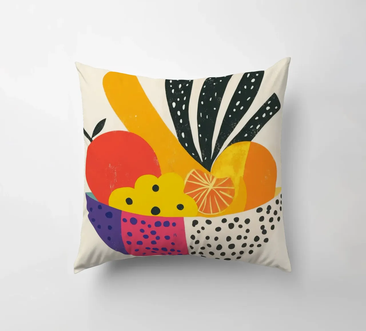 Esplosione tropicale - Un'ode alla vitalità cuscino da Pop and Fruits - Affiches & posters