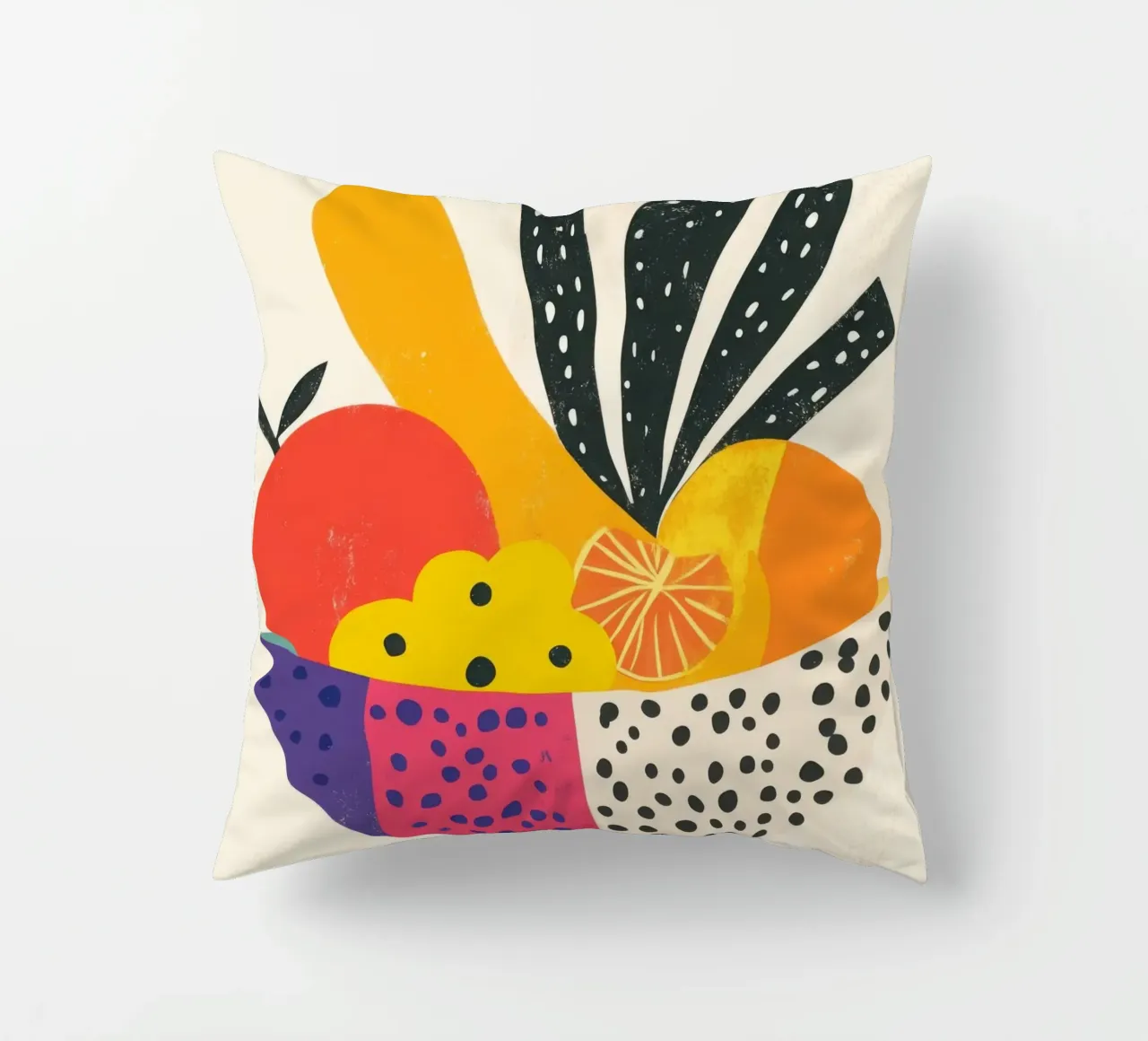 Esplosione tropicale - Un'ode alla vitalità cuscino da Pop and Fruits - Affiches & posters