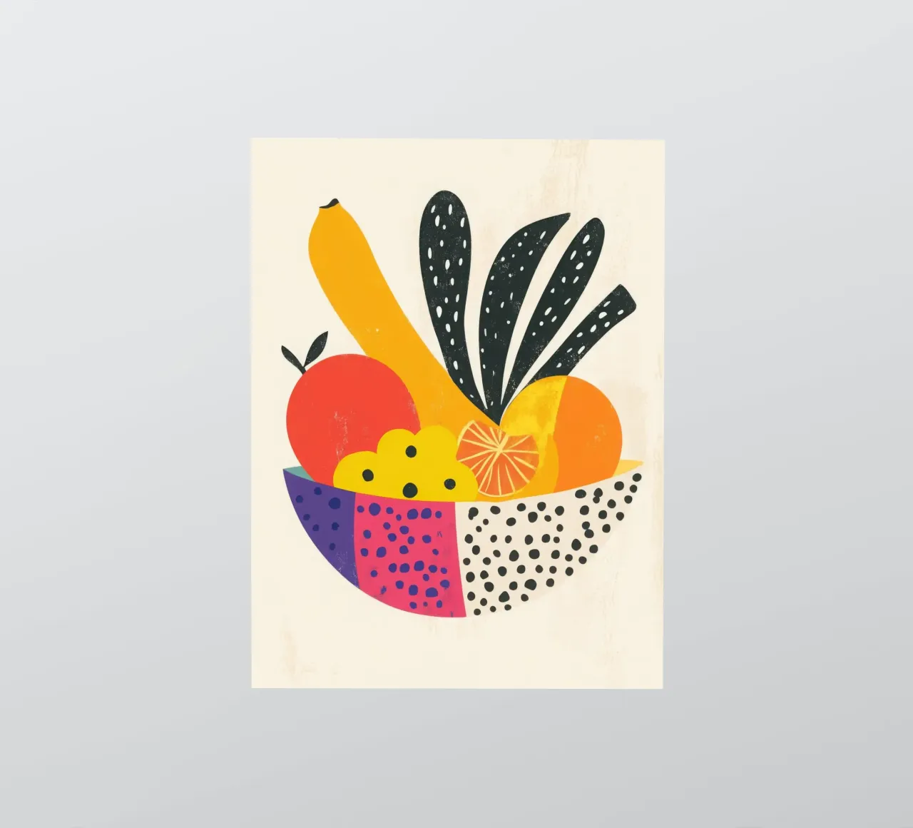 Explosion Tropicale - Une Ode à la Vitalité autocollant de Pop and Fruits - Affiches & posters