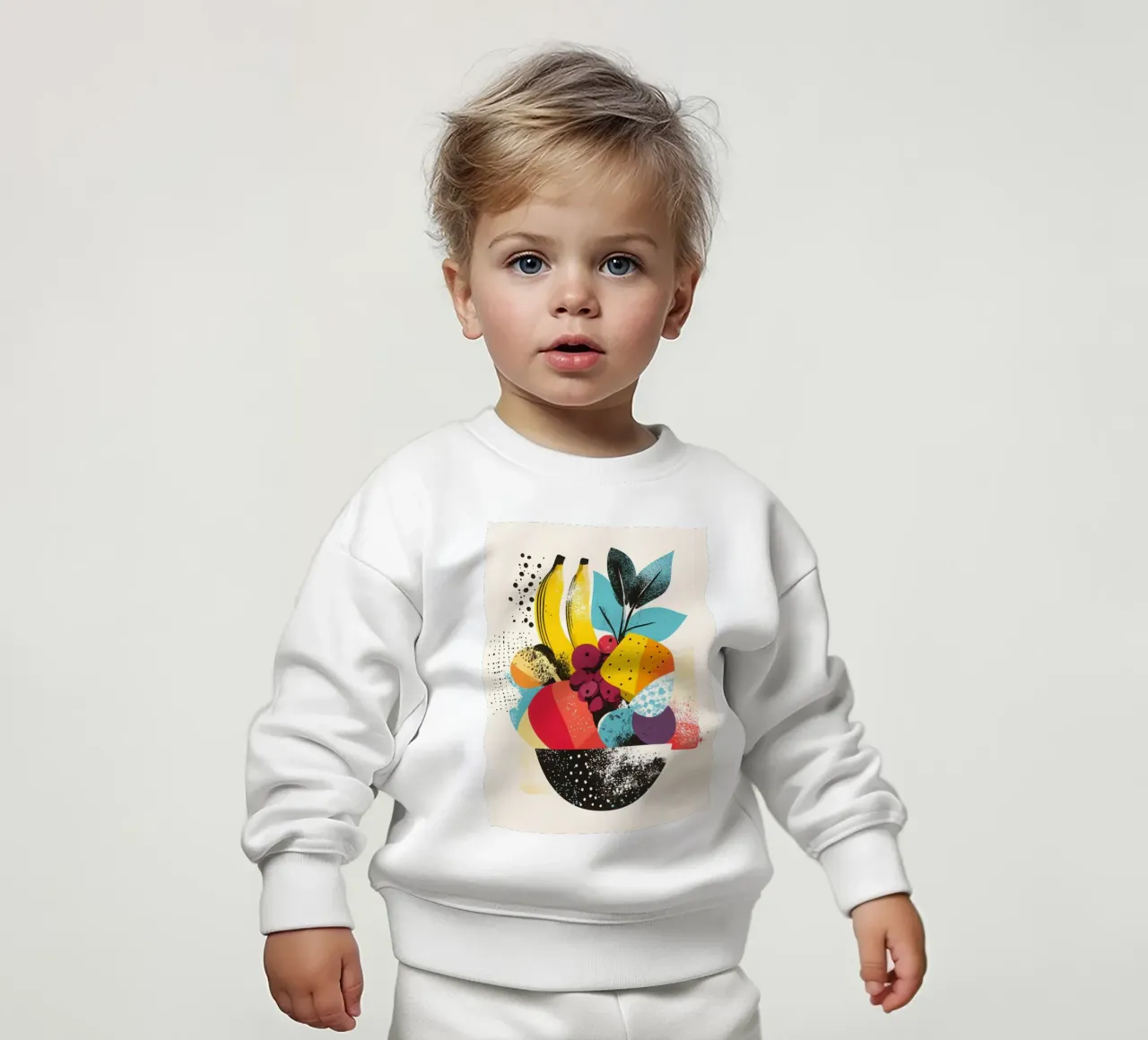 Panier Fruité - Un Tourbillon de Couleurs sweat pour bébé de Pop and Fruits - Affiches & posters