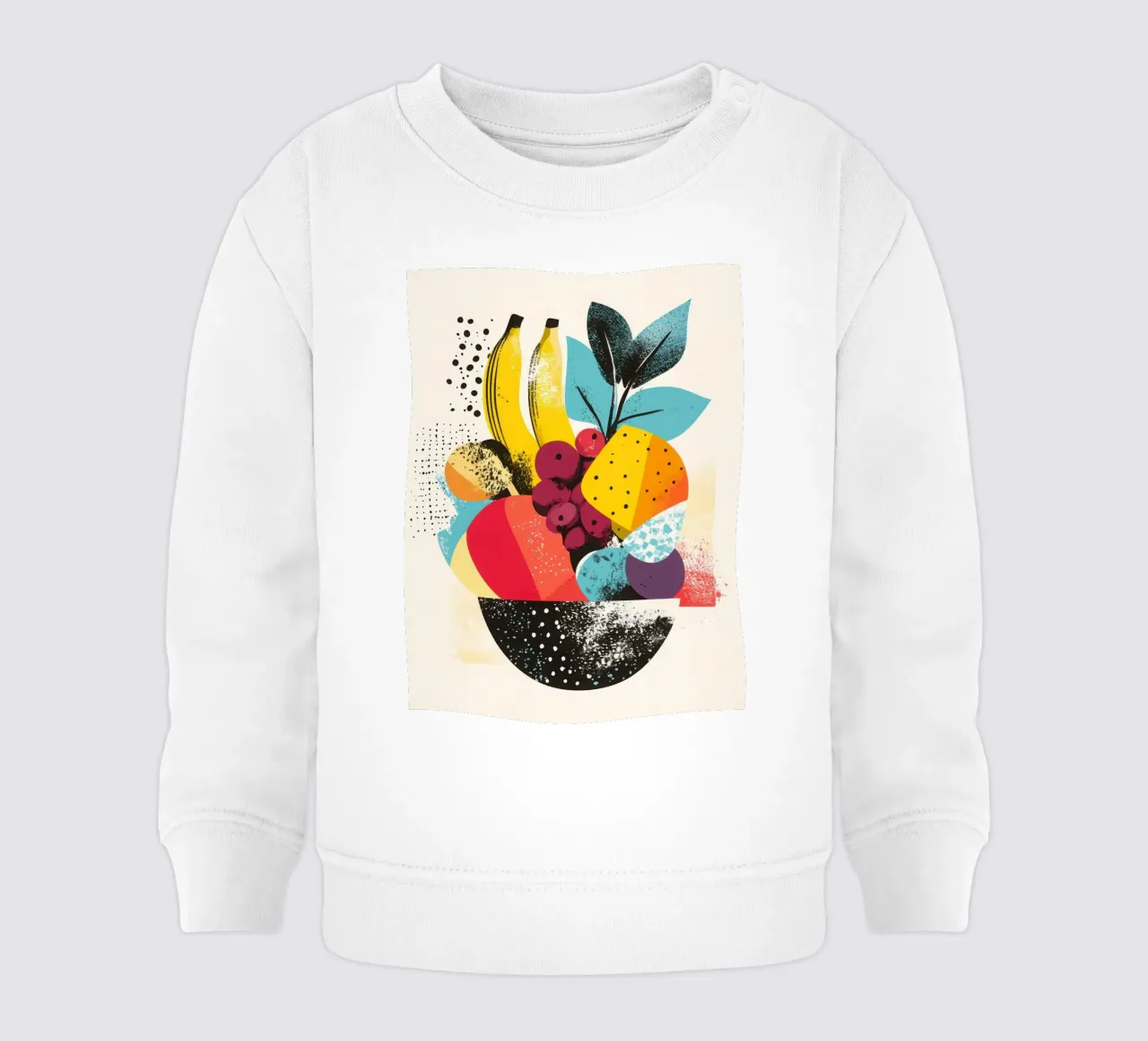 Panier Fruité - Un Tourbillon de Couleurs sweat pour bébé de Pop and Fruits - Affiches & posters