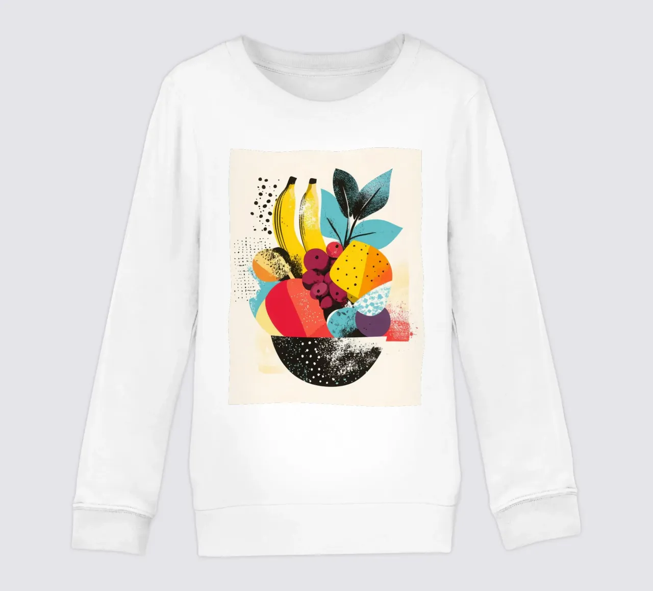 Cestino di frutta - Un turbinio di colori felpa bambino da Pop and Fruits - Affiches & posters